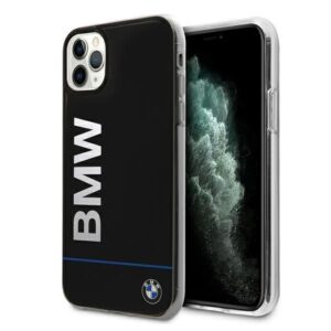 Nugarėlės dėklai BMW  Etui BMW BMHCN58PCUBBK iPhone iPhone 11 Pro 5,8" czarny/black hardcase Signature Printed Logo 
