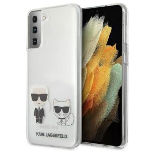 Nugarėlės dėklai Karl Lagerfeld  Karl Lagerfeld KLHCS21MCKTR S21+ G996 hardcase Transparent Karl & Choupette 