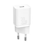 Adapter Baseus  Baseus Super Si 1C fast charger USB Type C 30W Power Delivery Quick Charge white (CCSUP-J02) 