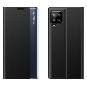 Nugarėlės dėklai Hurtel  Sleep Case Bookcase Type Case with Smart Window for Samsung Galaxy A22 4G black 