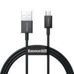 Kabelis Baseus  Baseus Superior USB-A / micro USB 2A cable 1m - black 