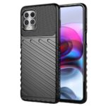 Чехол на заднюю панель Hurtel  Thunder Case Flexible Tough Rugged Cover TPU Case for Motorola Moto G100 / Edge S black 