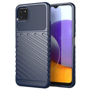 Nugarėlės dėklai Hurtel  Thunder Case Flexible Tough Rugged Cover TPU Case for Samsung Galaxy A22 5G blue 