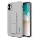 Tagakaaned Wozinsky  Wozinsky Kickstand Case Silicone Stand Cover for Samsung Galaxy A32 4G Gray 