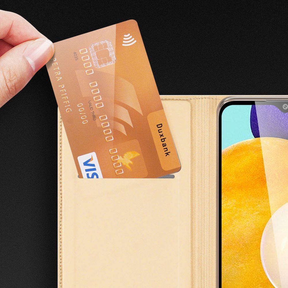 Back panel cover Dux Ducis Dux Ducis Skin Pro Bookcase type case for Samsung Galaxy A03s pink