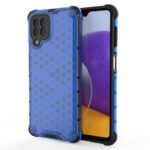 Tagakaaned Hurtel - Honeycomb Case armor cover with TPU Bumper for Samsung Galaxy A22 4G blue 