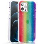 Back panel cover Kingxbar  Kingxbar Ombre Case Back Cover for iPhone 12 Pro Max multicolour 