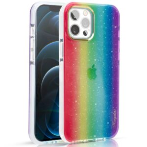 Aizmugurējais vāciņš Kingxbar  Kingxbar Ombre Case Back Cover for iPhone 12 Pro Max multicolour 