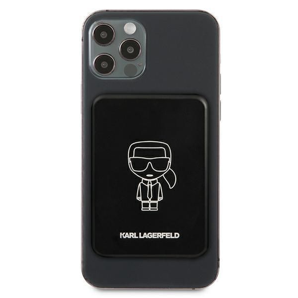 Power bank Karl Lagerfeld Karl Lagerfeld Powerbank indukcyjny KLPBMSOIBK 3000mAh MagSafe