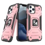 Nugarėlės dėklai Wozinsky  Wozinsky Ring Armor Case Kickstand Tough Rugged Cover for iPhone 13 Pro rose 