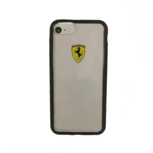 Aizmugurējais vāciņš Ferrari  Ferrari Hardcase FEHCRFP7BK iPhone 7/8 /SE 2020 / SE 2022 transparent/black
