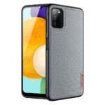 Aizmugurējais vāciņš Dux Ducis  Dux Ducis Fino case covered with nylon material for Samsung Galaxy A03s gray 