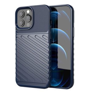 Nugarėlės dėklai Hurtel  Thunder Case Flexible Tough Rugged Cover TPU Case for iPhone 13 Pro Max blue 