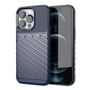 Nugarėlės dėklai Hurtel  Thunder Case Flexible Tough Rugged Cover TPU Case for iPhone 13 Pro blue 