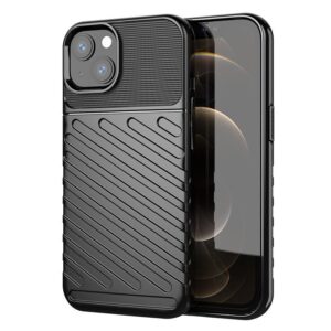 Nugarėlės dėklai Hurtel  Thunder Case Flexible Tough Rugged Cover TPU Case for iPhone 13 mini black 