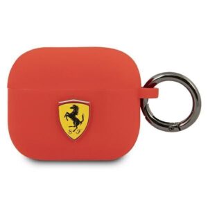 Aizmugurējais vāciņš Ferrari  Ferrari FEA3SILRE AirPods 3 cover red/red Silicone