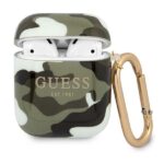 Aizmugurējais vāciņš Guess  Guess GUA2UCAMA AirPods cover green/khaki Camo Collection