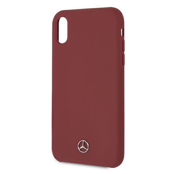 Tagakaaned Mercedes-Benz Mercedes Silicone Line iPhone Xr Case - Red