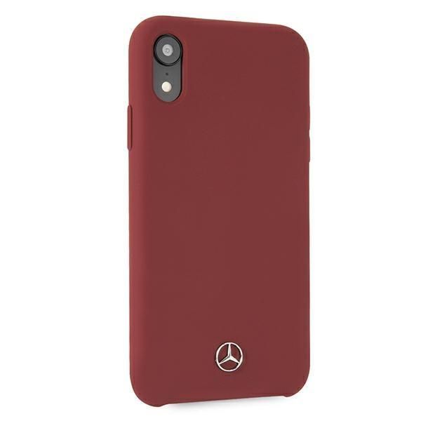 Tagakaaned Mercedes-Benz Mercedes Silicone Line iPhone Xr Case - Red