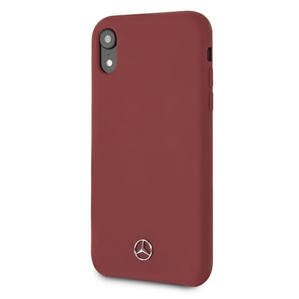 Tagakaaned Mercedes-Benz Mercedes Silicone Line iPhone Xr Case - Red