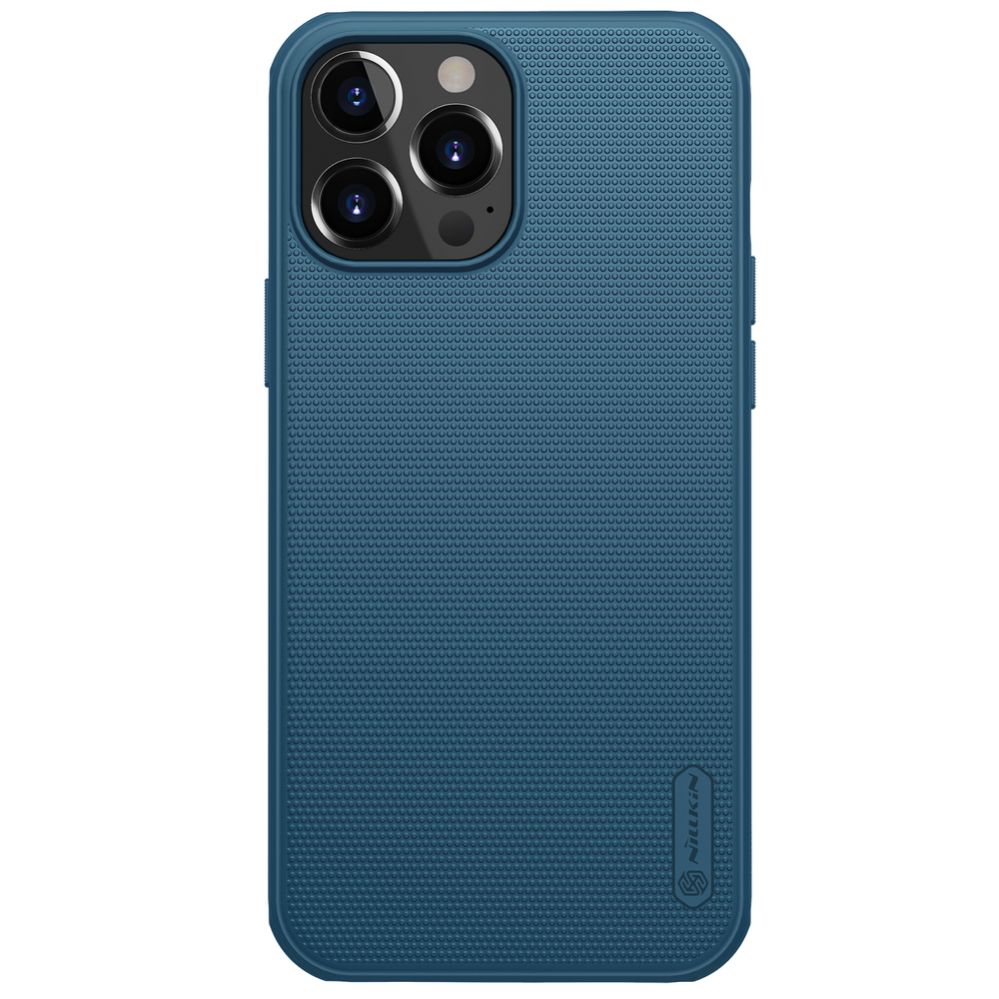 Back panel cover Nillkin Nillkin Super Frosted Shield Pro durable case, cover for iPhone 13 Pro Max, blue
