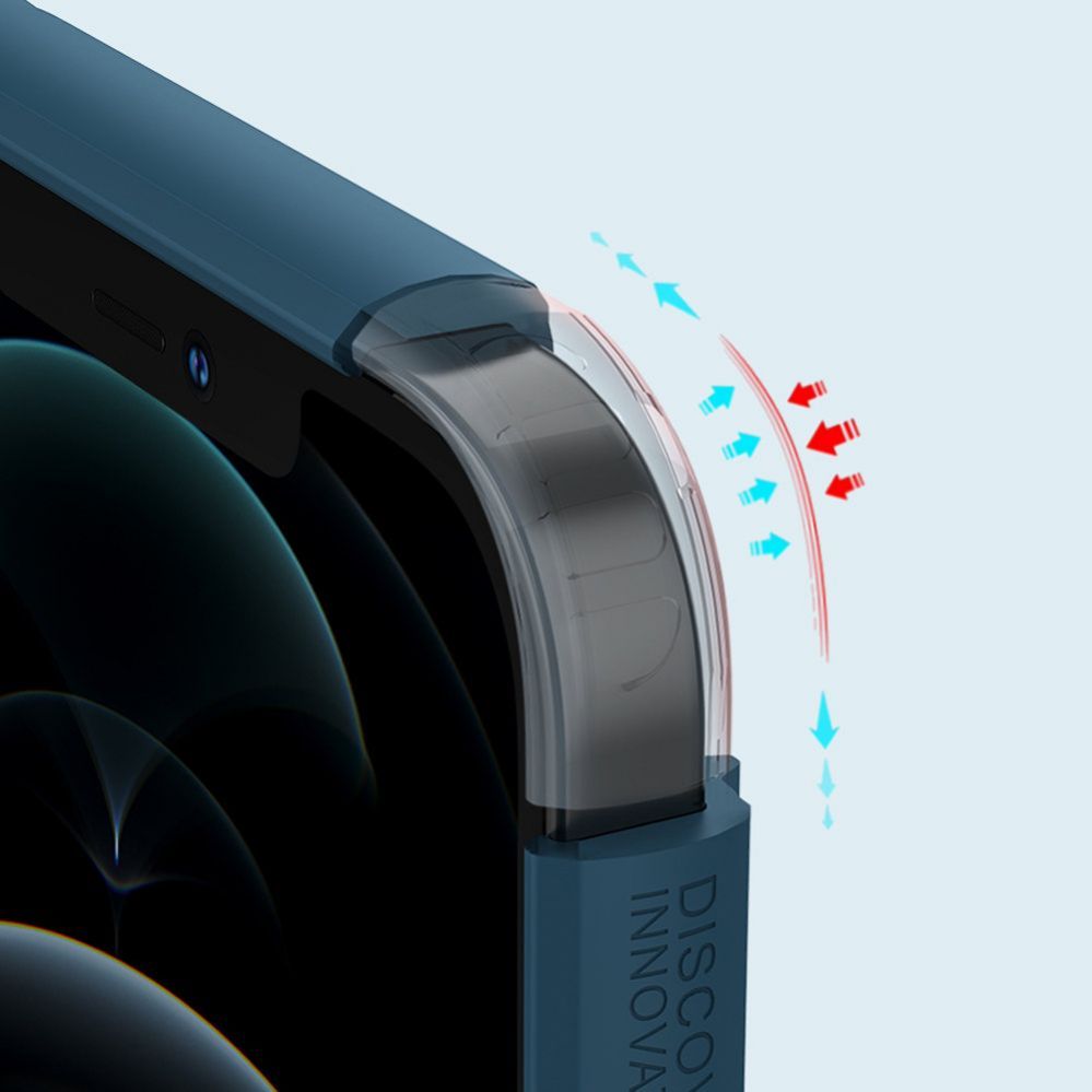 Back panel cover Nillkin Nillkin Super Frosted Shield Pro durable case, cover for iPhone 13 Pro Max, blue