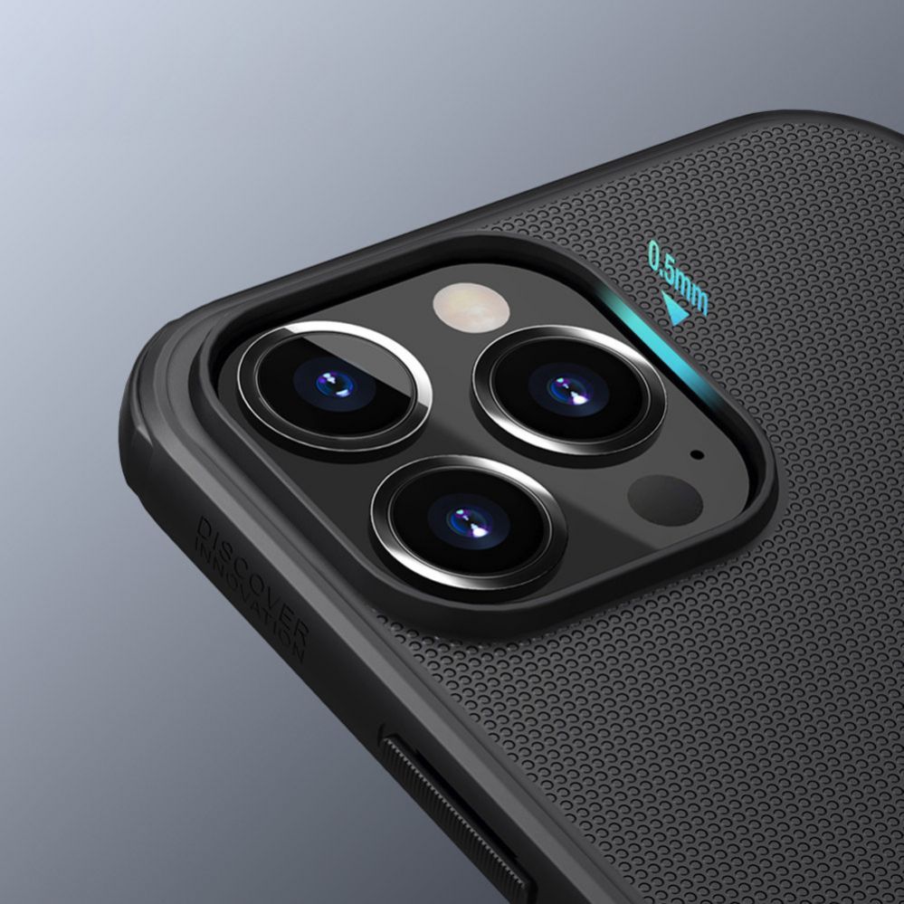 Back panel cover Nillkin Nillkin Super Frosted Shield Pro durable case, cover for iPhone 13 Pro Max, blue