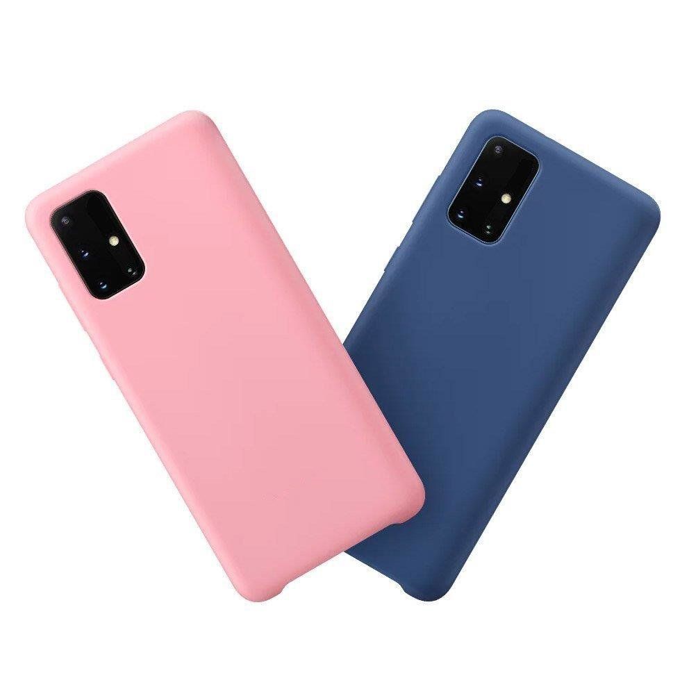 Nugarėlės dėklai Hurtel Silicone Case Soft Flexible Rubber Cover for Samsung Galaxy A03s black