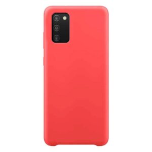 Nugarėlės dėklai Hurtel  Silicone Case Soft Flexible Rubber Cover for Samsung Galaxy A03s red 