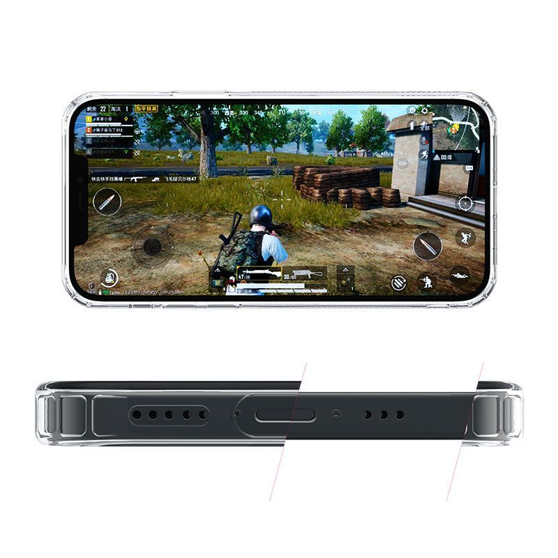 Tagakaaned Joyroom Joyroom New T Case Cover for iPhone 13 Pro Gel Cover Transparent (JR-BP943 transparent)