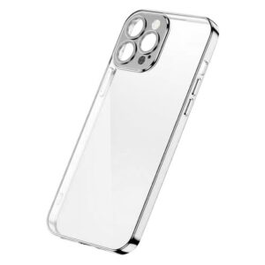 Aizmugurējais vāciņš Joyroom  Joyroom Chery Mirror Case Cover for iPhone 13 Pro Metallic Frame Silver (JR-BP908 silver) 