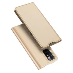 Aizmugurējais vāciņš Dux Ducis  Dux Ducis Skin Pro Bookcase type case for Xiaomi Redmi 10 golden 
