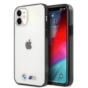 Nugarėlės dėklai BMW  Etui BMW BMHCP12SMBTOK iPhone 12 mini 5,4" transparent hardcase Sandblast 