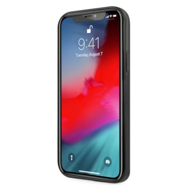 Back panel cover Mercedes-Benz Mercedes Silver Stars Pattern Case for iPhone 12 / iPhone 12 Pro - Black