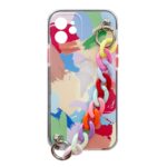 Nugarėlės dėklai Hurtel  Color Chain Case gel flexible elastic case cover with a chain pendant for iPhone 8 Plus / iPhone 7 Plus multicolour 