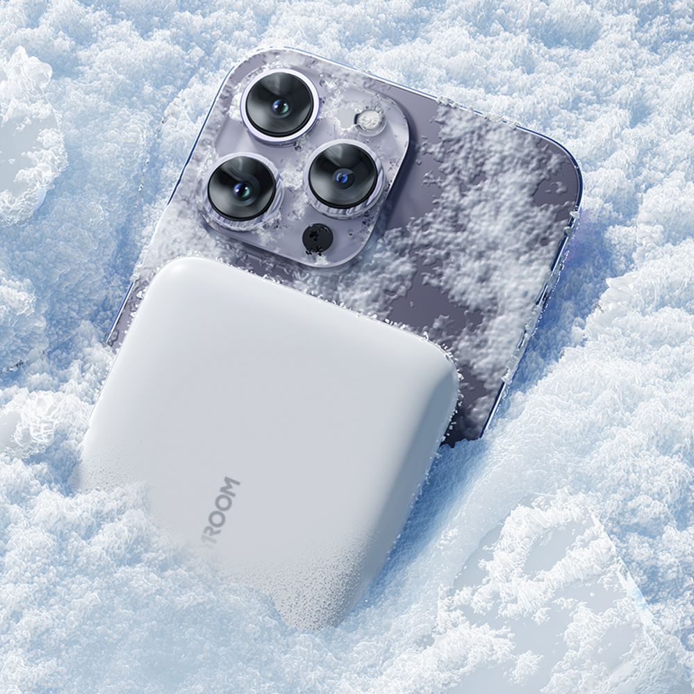 Väline aku Joyroom Powerbank Joyroom JR-W020 20W 10000mAh MagSafe + USB-C - USB-C cable 0.25m - white