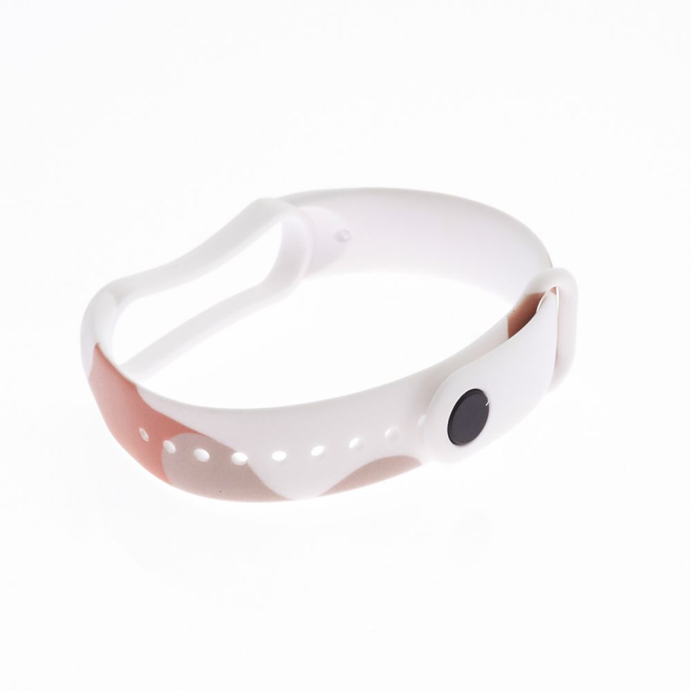 Aizmugurējais vāciņš Hurtel Strap Moro band for Xiaomi Mi Band 3 / 4 silicone strap watch bracelet pattern 5