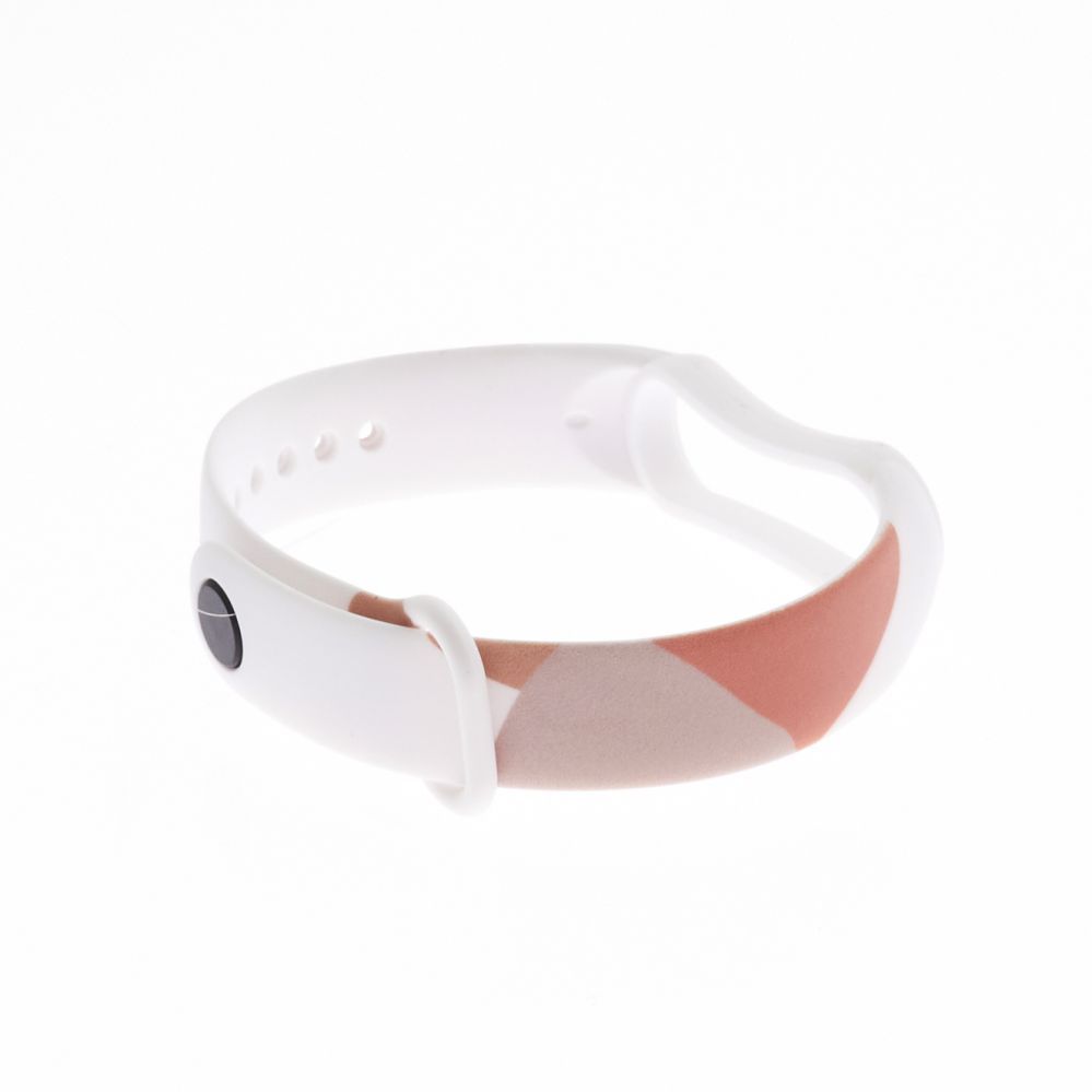 Aizmugurējais vāciņš Hurtel Strap Moro band for Xiaomi Mi Band 3 / 4 silicone strap watch bracelet pattern 5