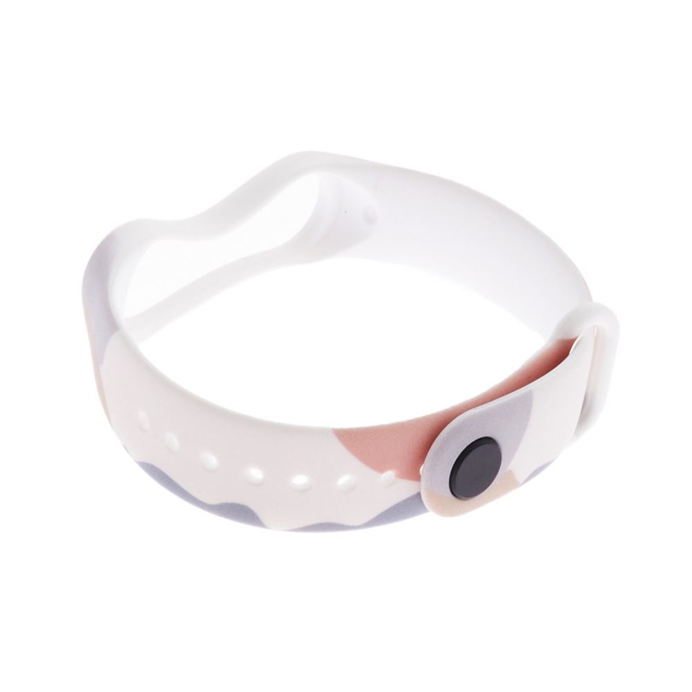 Aizmugurējais vāciņš Hurtel Strap Moro band for Xiaomi Mi Band 3 / 4 silicone strap watch bracelet pattern 12