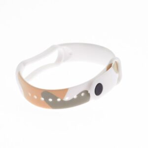 Nugarėlės dėklai Hurtel  Strap Moro band for Xiaomi Mi Band 5 / 6 silicone strap watch bracelet pattern 6 