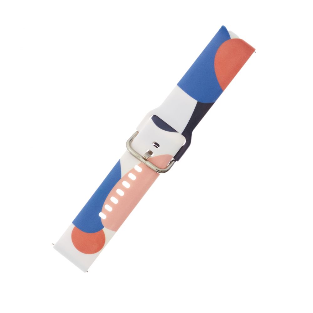 Nugarėlės dėklai Hurtel Strap Moro for Samsung Galaxy Watch 45 / 46 / 47 mm silicone bracelet watch band - pattern 10