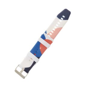 Nugarėlės dėklai Hurtel  Strap Moro band for Huawei Watch GT2 Pro silicone strap watch bracelet pattern 11 