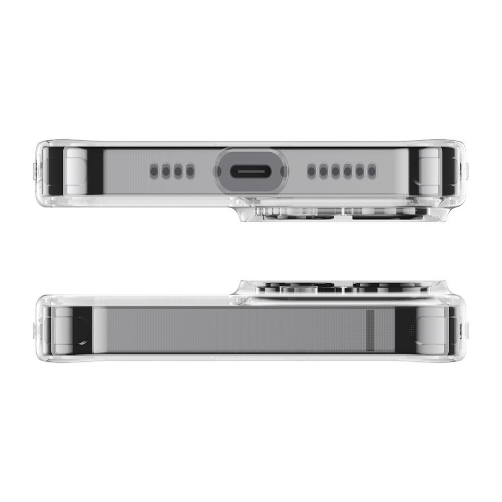 Tagakaaned Baseus Baseus Frosted Glass Case Cover for iPhone 13 Pro Max Hard Cover with Gel Frame Transparent (ARWS000202)