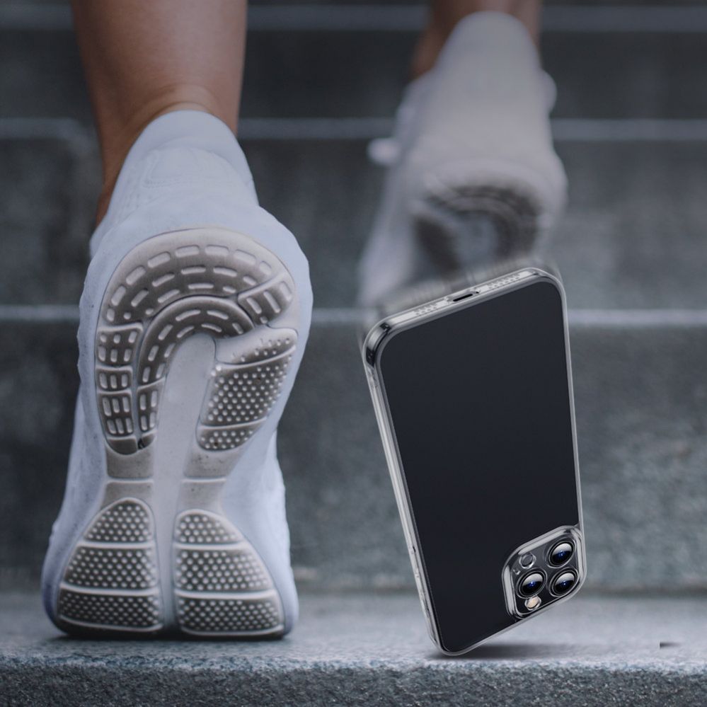 Tagakaaned Baseus Baseus Frosted Glass Case Cover for iPhone 13 Pro Hard Cover with Gel Frame black (ARWS000401)