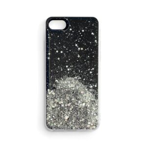 Nugarėlės dėklai Hurtel - Star Glitter Shining Cover for iPhone 13 Pro black 
