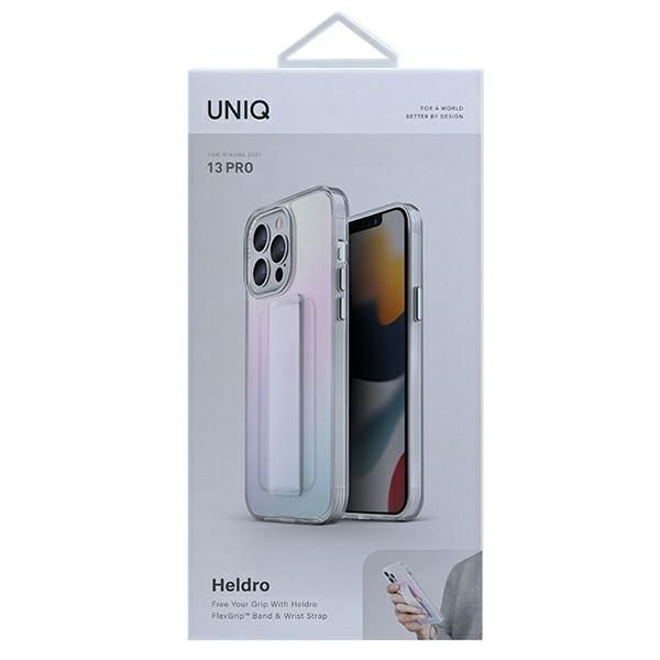 Back panel cover UNIQ Uniq Heldro case for iPhone 13 Pro / iPhone 13 - iridescent