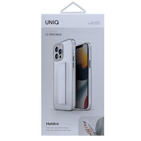 Back panel cover UNIQ Uniq Heldro case for iPhone 13 Pro Max - transparent