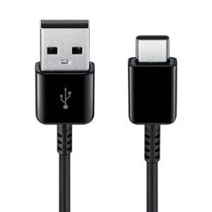 Kabelis Samsung  Samsung cable USB-A - USB Type-C 1.5m black (EP-DG930IBEGWW)