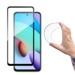 Apsauginiai stiklai Wozinsky  Wozinsky Full Cover Flexi Nano Glass Film Tempered Glass With Frame Xiaomi Redmi 10 Black 