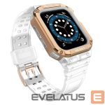 Back panel cover Hurtel  Gold || Transparent 